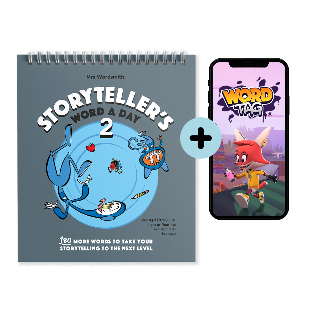 Storyteller's Word a Day 2 & Word Tag app