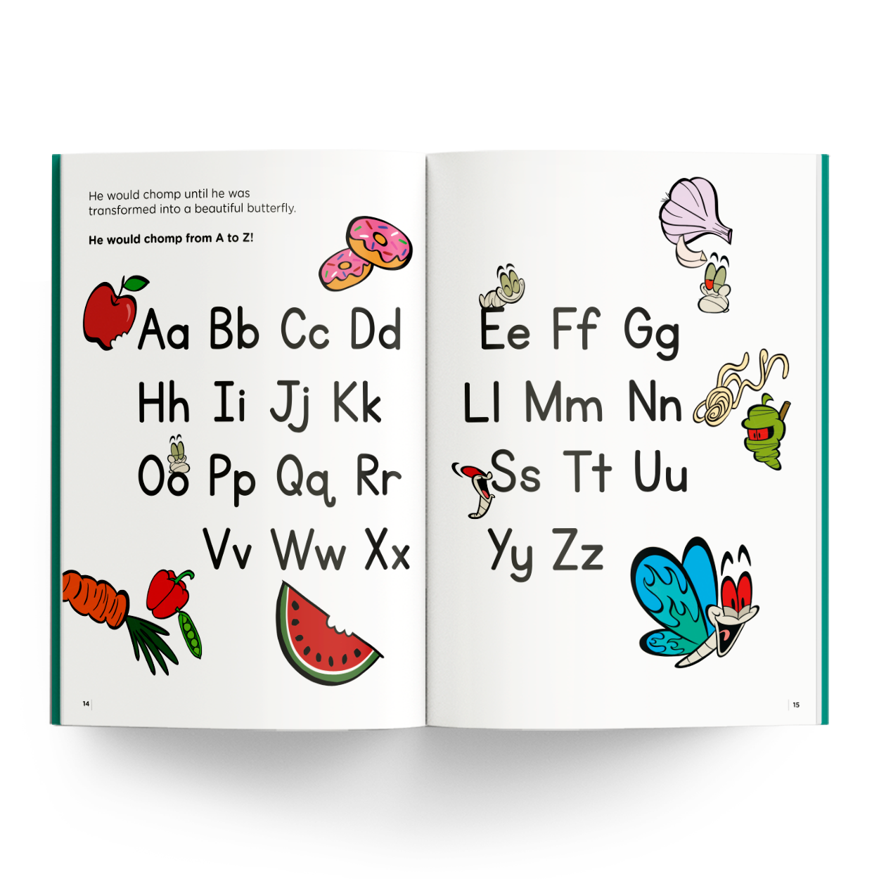 ABCHandwriting DK alphabet book carousel image