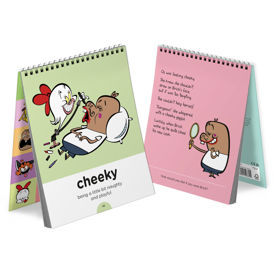 Cheeky Flipbook Illustrations