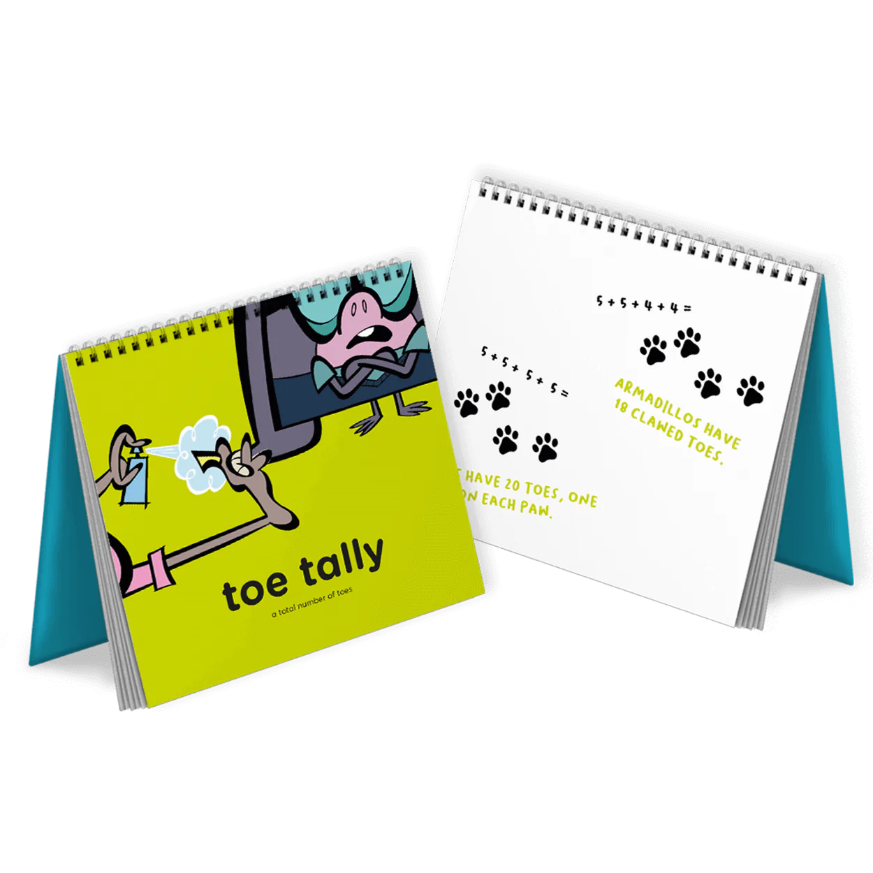 Toe tally & armadillo toe count