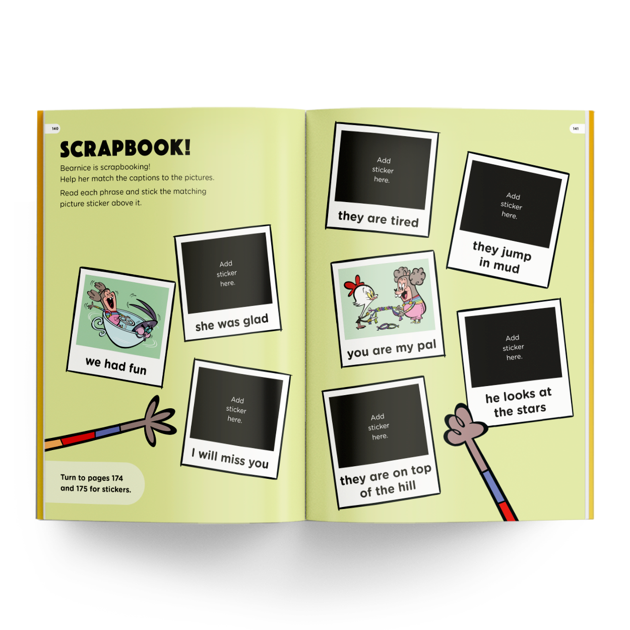 Get Reading with Phonics scrapbook activity