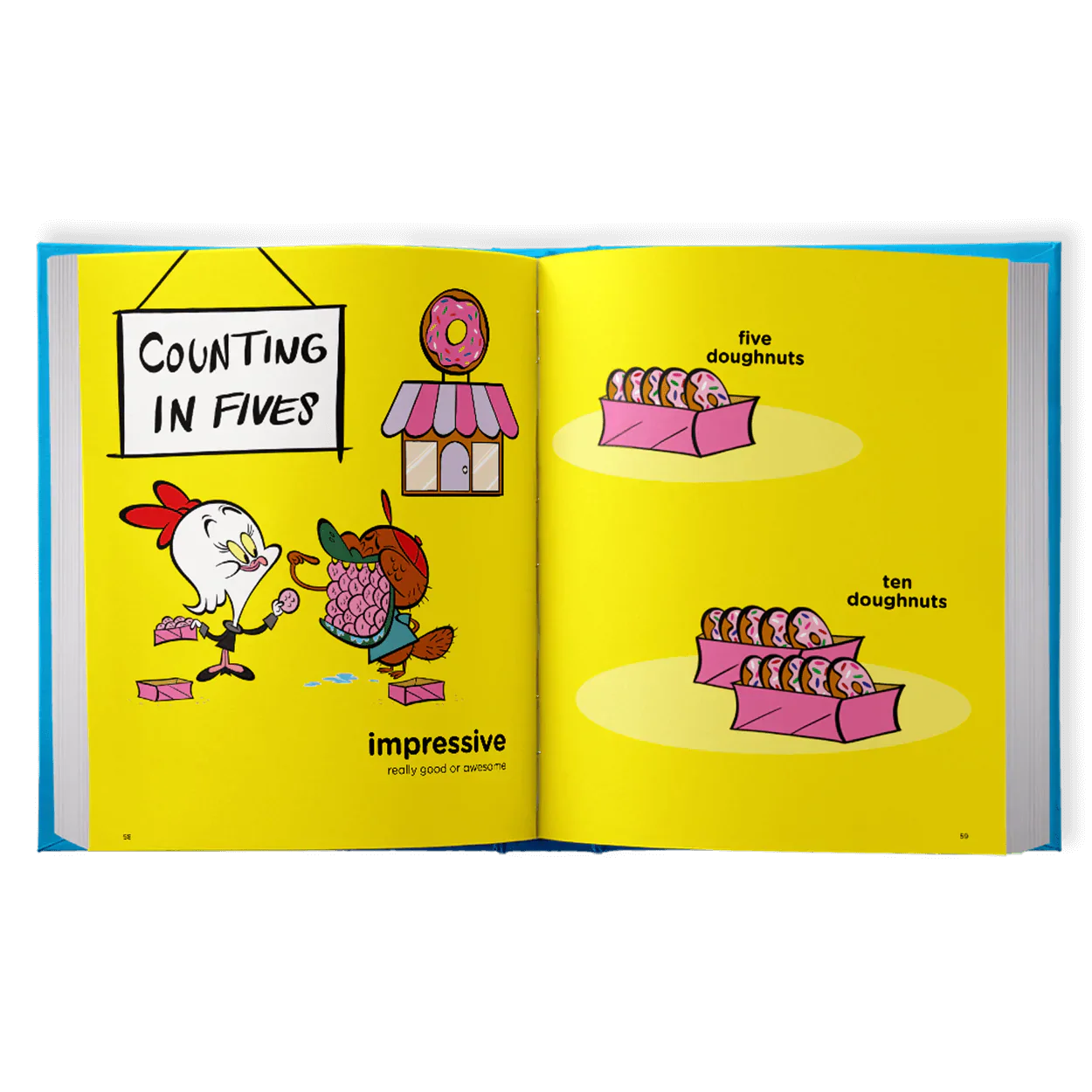 MEL Word Book - Counting in Fives with Doughnuts