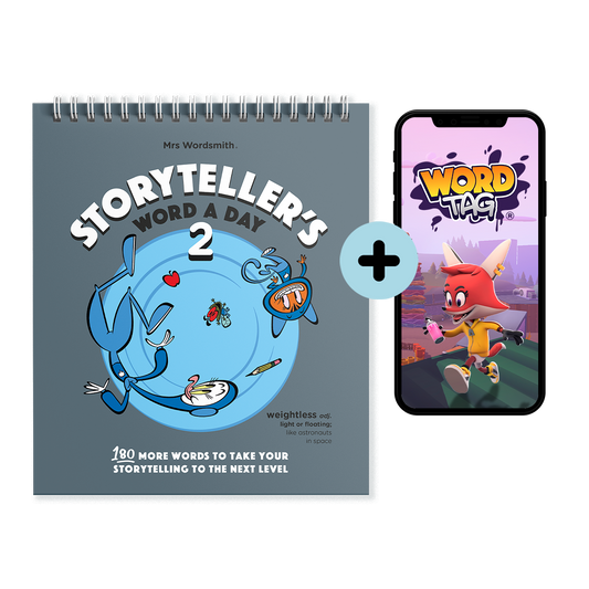 Storyteller's Word a Day 2 & Word Tag app